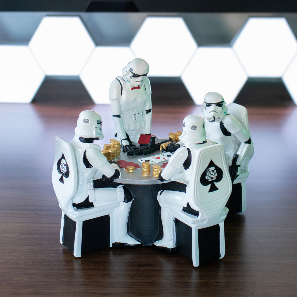 Productafbeelding Origineel Stormtrooper Poker Face Diorama