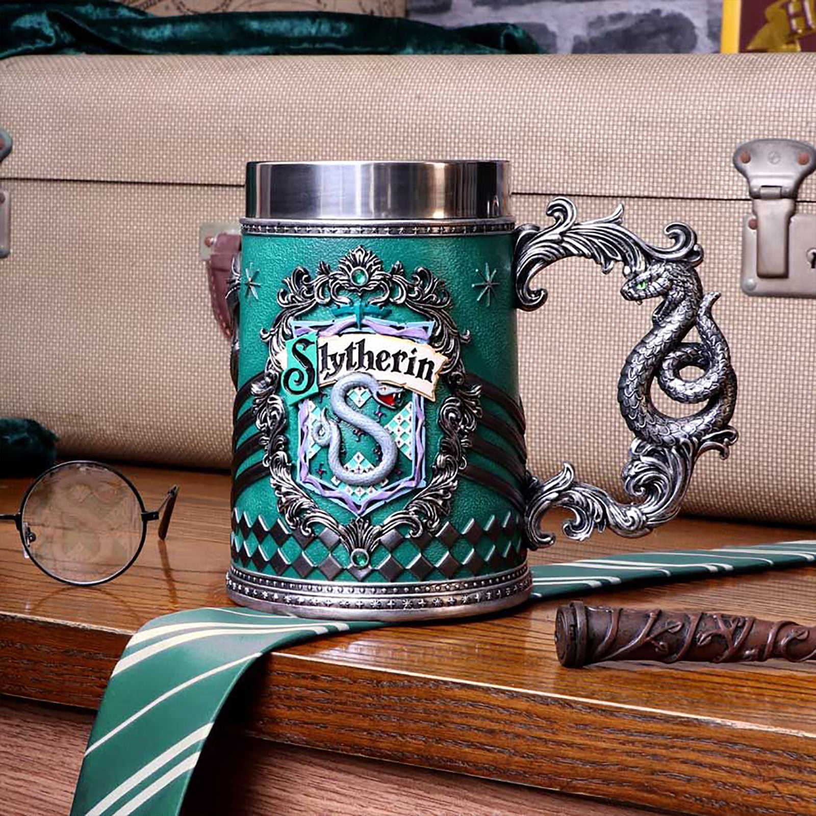 Productafbeelding Harry Potter - Slytherin Logo Mok deluxe