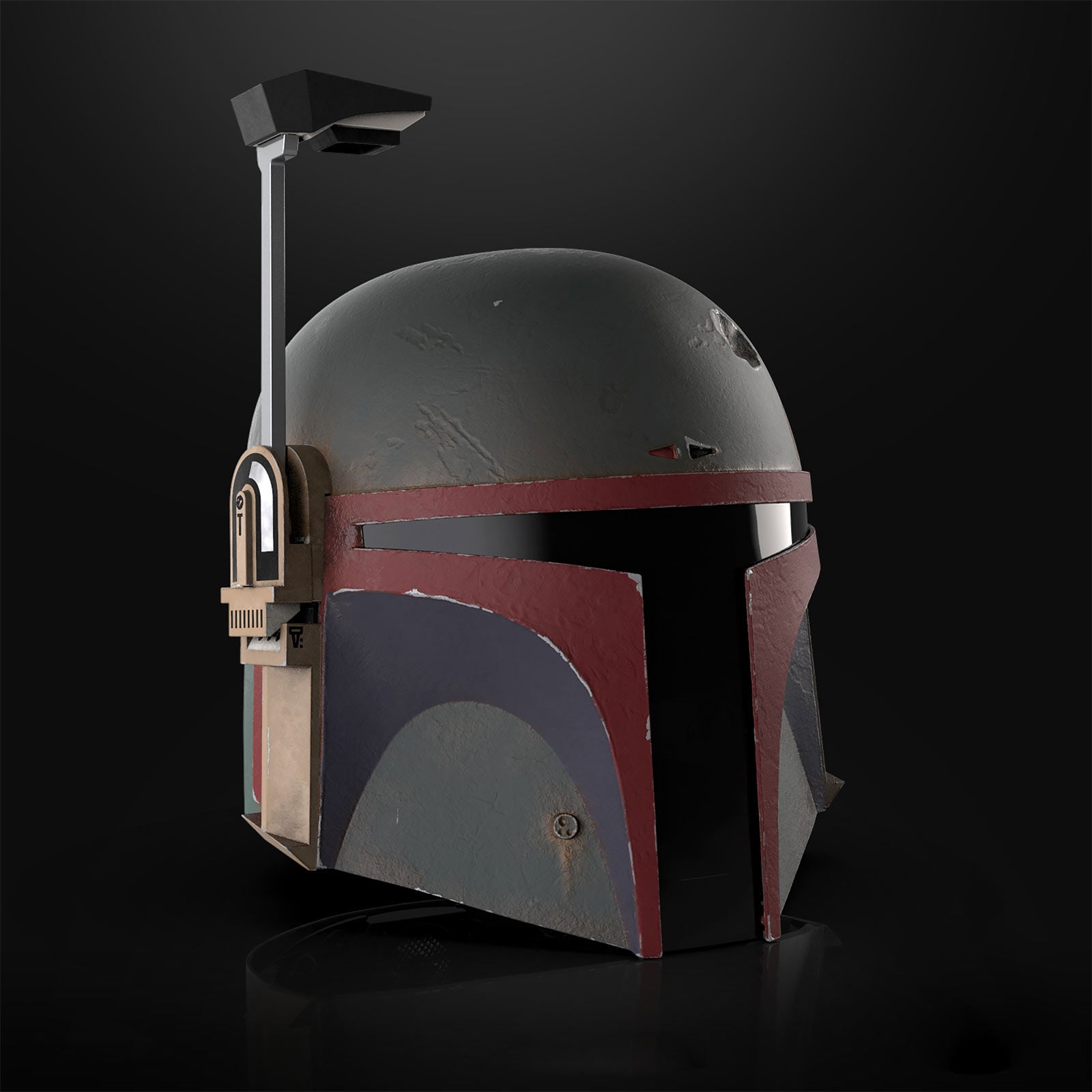 Product image Boba Fett Premium Helmet Replica Re-Armored with Light Effects - Star Wars