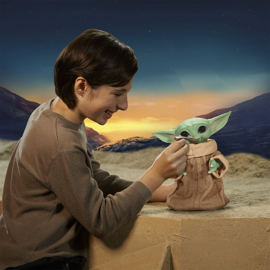 Productafbeelding Grogu Galactic Snackin Interactieve Figuur - Star Wars The Mandalorian