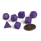 Productafbeelding Witcher - Dandelion Burggraaf de Lettenhove RPG Dobbelset 7-delig met Verzamelmunt