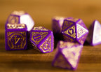 Productafbeelding Witcher - Dandelion Burggraaf de Lettenhove RPG Dobbelset 7-delig met Verzamelmunt