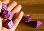 Productafbeelding Witcher - Dandelion Burggraaf de Lettenhove RPG Dobbelset 7-delig met Verzamelmunt