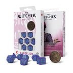 Productafbeelding Witcher - Dandelion Halve Eeuw van Poëzie RPG Dobbelsteen Set 7-delig met Verzamelmunt
