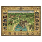 Productafbeelding Harry Potter - Hogwarts Kaart Puzzel 1500 Stukjes
