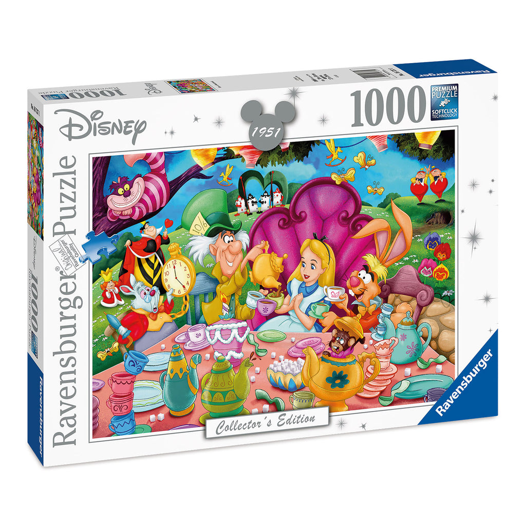 Productafbeelding Alice in Wonderland - Tea Time Puzzel 1000 Stukjes
