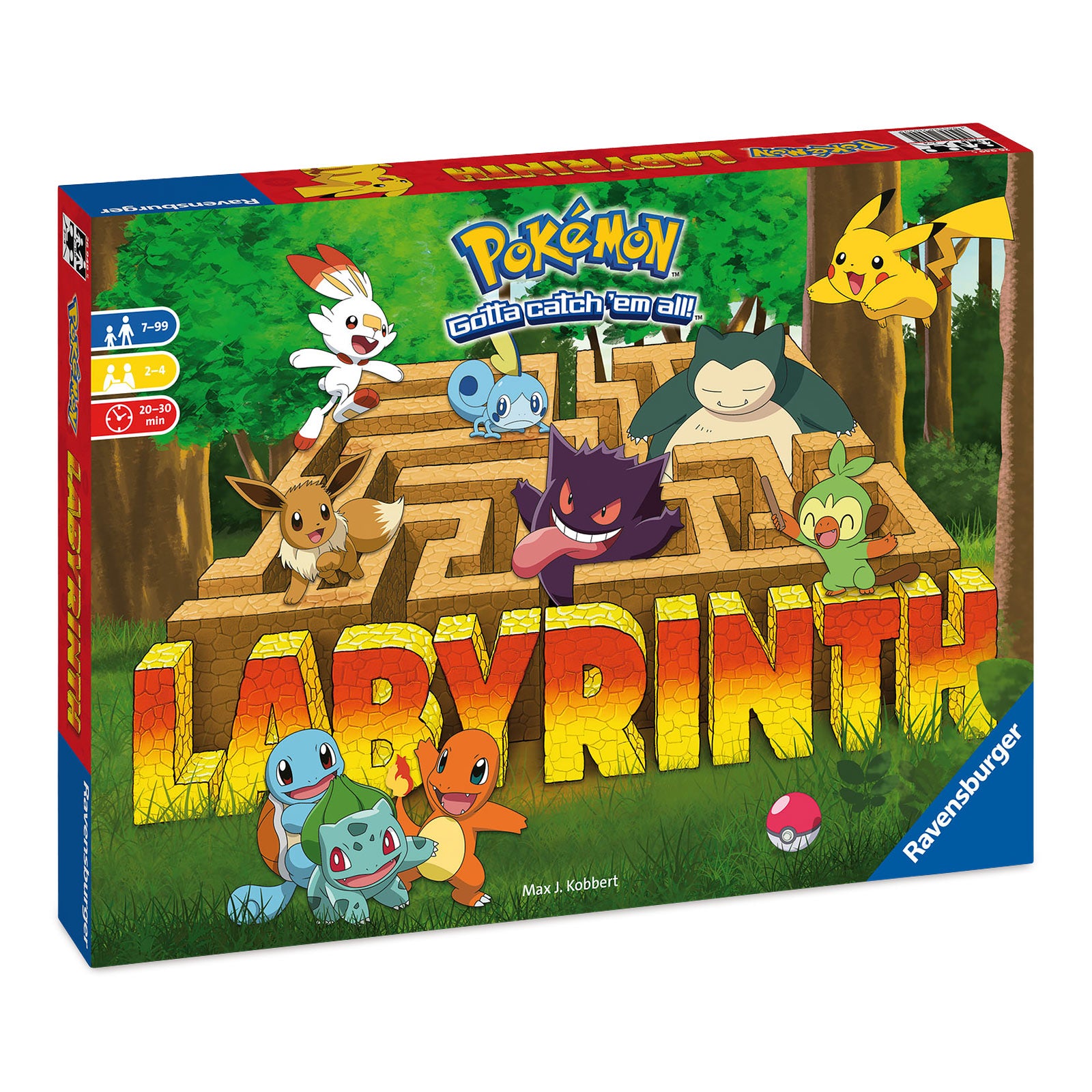 Productafbeelding Pokemon - Het gekke doolhof bordspel