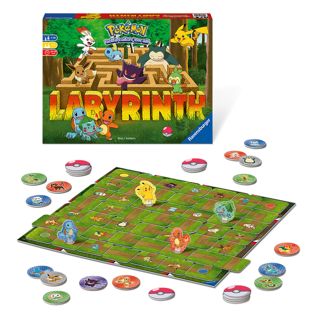Productafbeelding Pokemon - Het gekke doolhof bordspel
