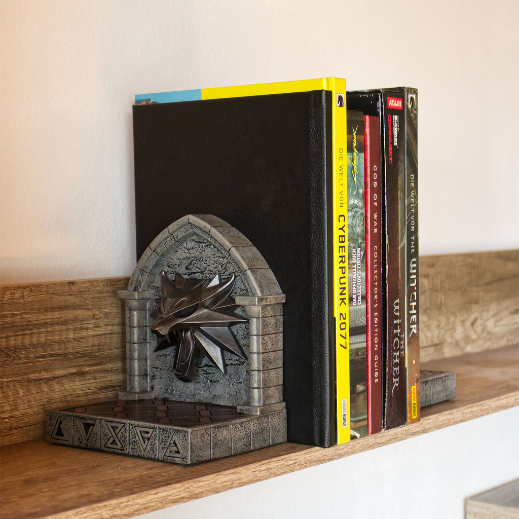 Productafbeelding Witcher 3 - Wolf Boekensteunen