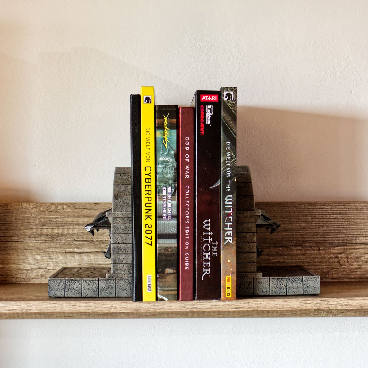 Productafbeelding Witcher 3 - Wolf Boekensteunen