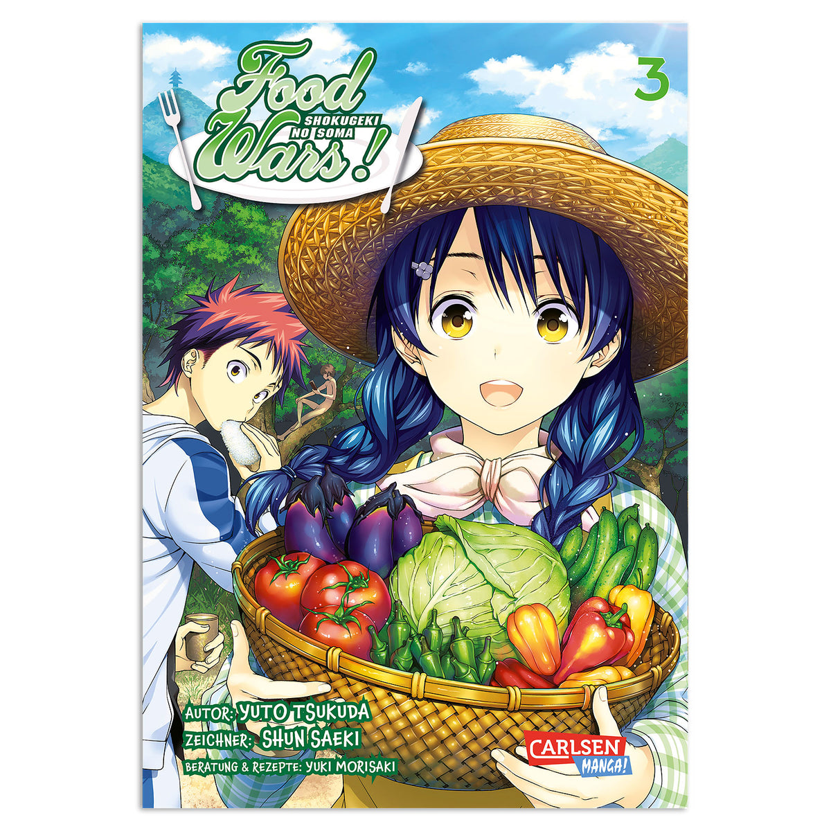 Productafbeelding Voedseloorlogen - Shokugeki No Soma Volume 3 Paperback