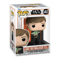 Productafbeelding Luke Skywalker met Grogu Funko Pop Bobblehead Figuur - Star Wars The Mandalorian