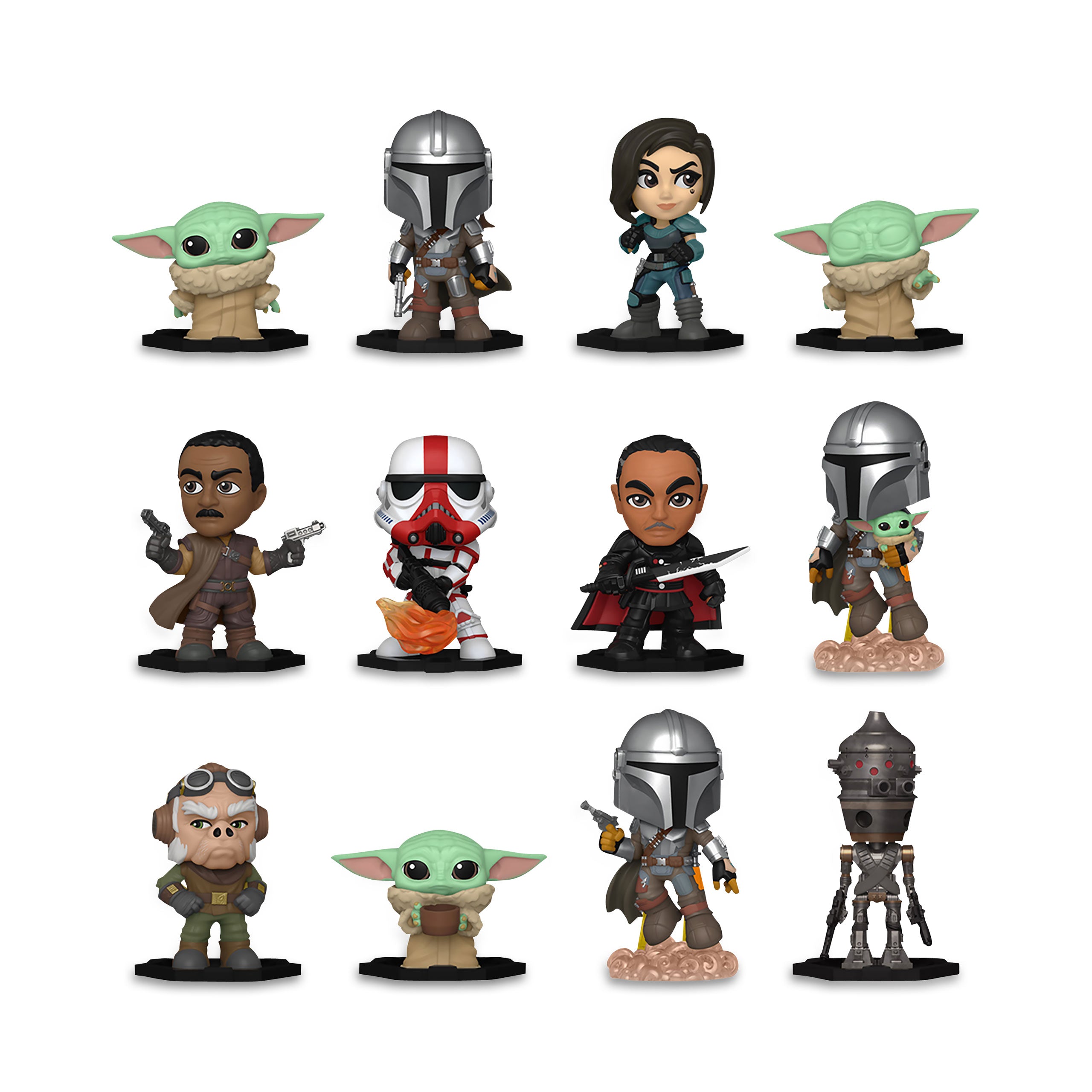 Productafbeelding Star Wars The Mandalorian Mystery Minis Figuur