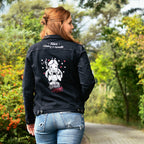 Productafbeelding Alice in Wonderland - Zwarte dames spijkerjas