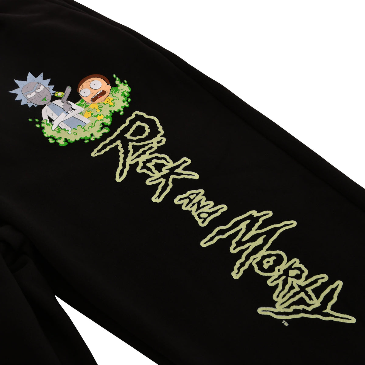 Productafbeelding Rick and Morty - Logo Joggingbroek Glow in the Dark zwart