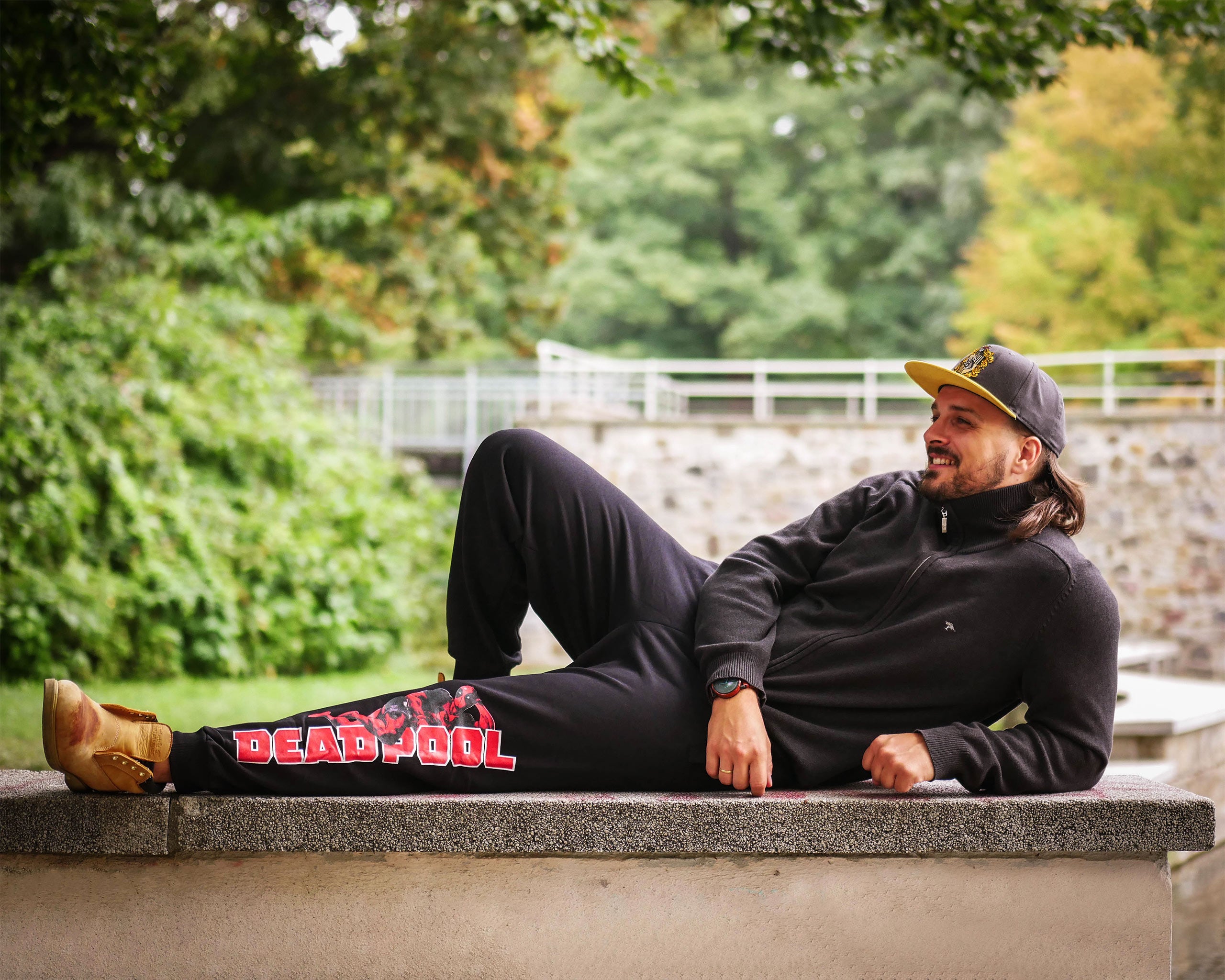 Productafbeelding Deadpool - Relaxerende Joggingbroek Zwart
