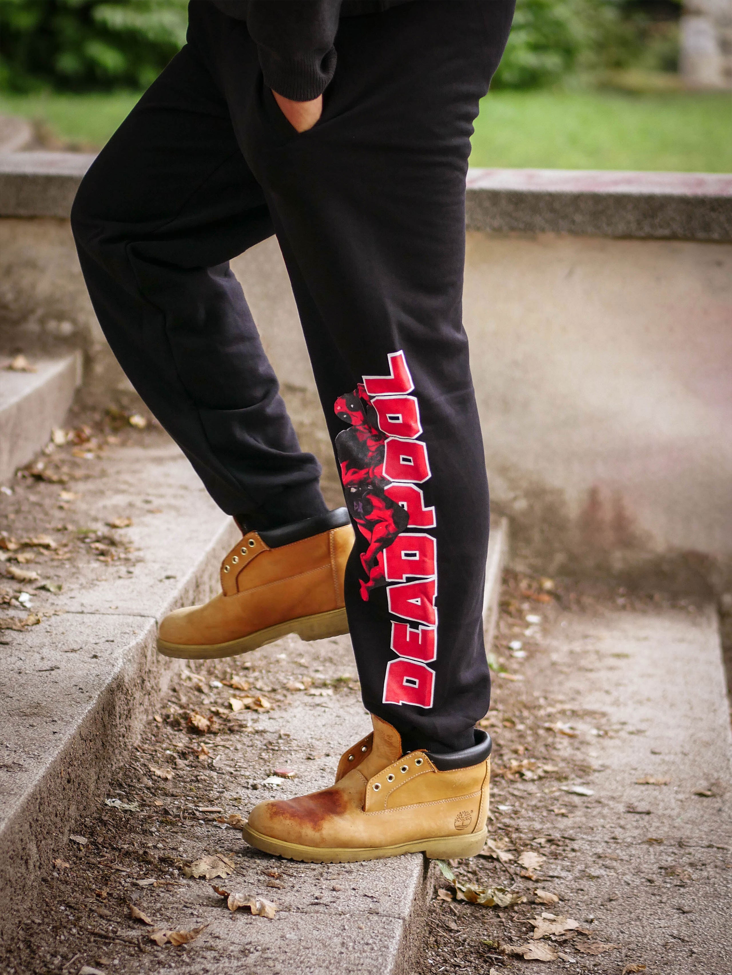 Productafbeelding Deadpool - Relaxerende Joggingbroek Zwart