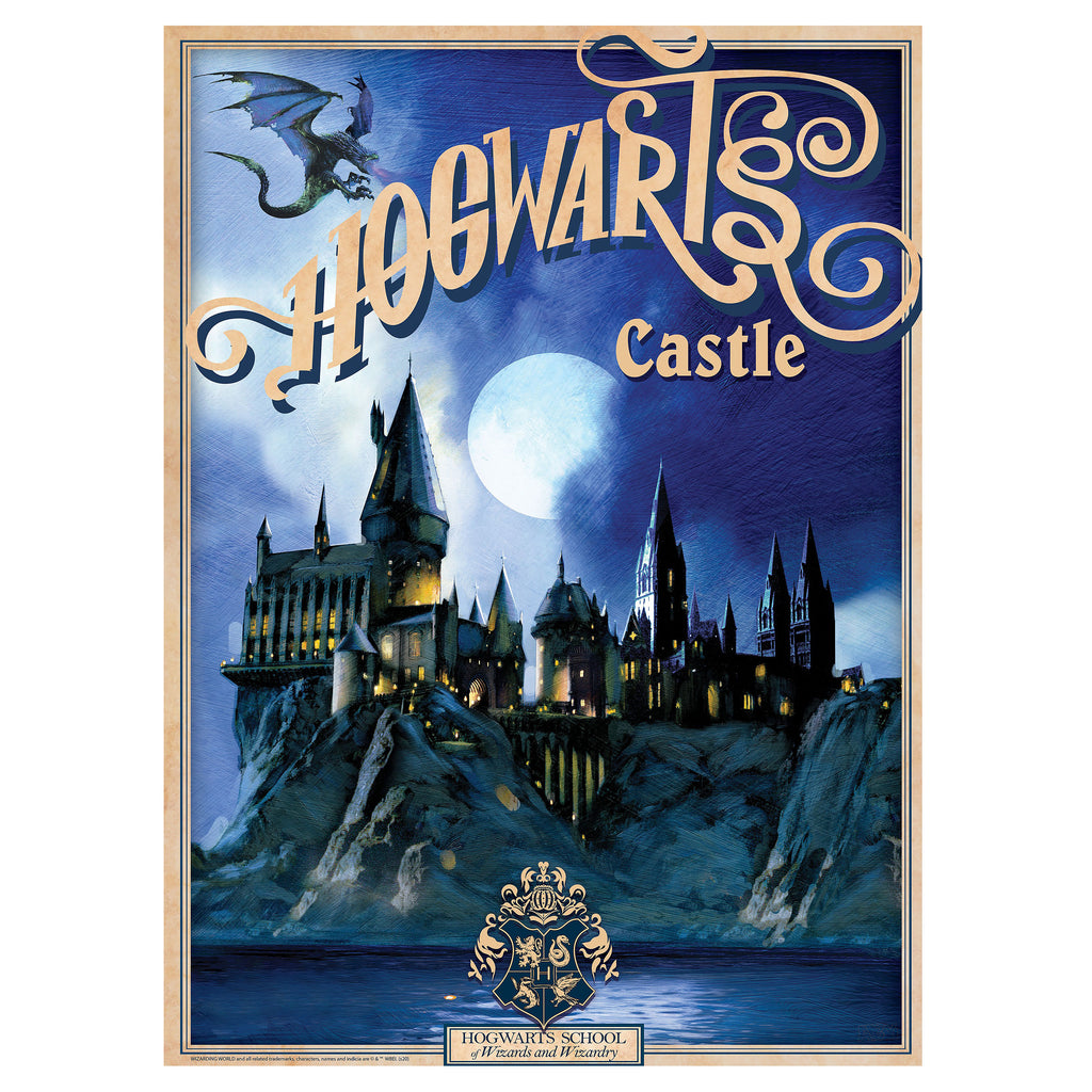 Productafbeelding Harry Potter - Zweinstein Kasteel & Wegisweg Poster 2-delige set