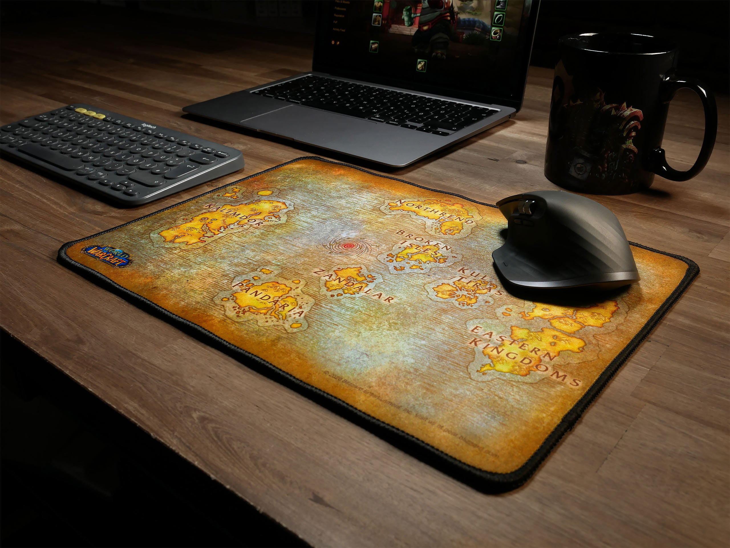 Productafbeelding World of Warcraft - Kaart Muismat