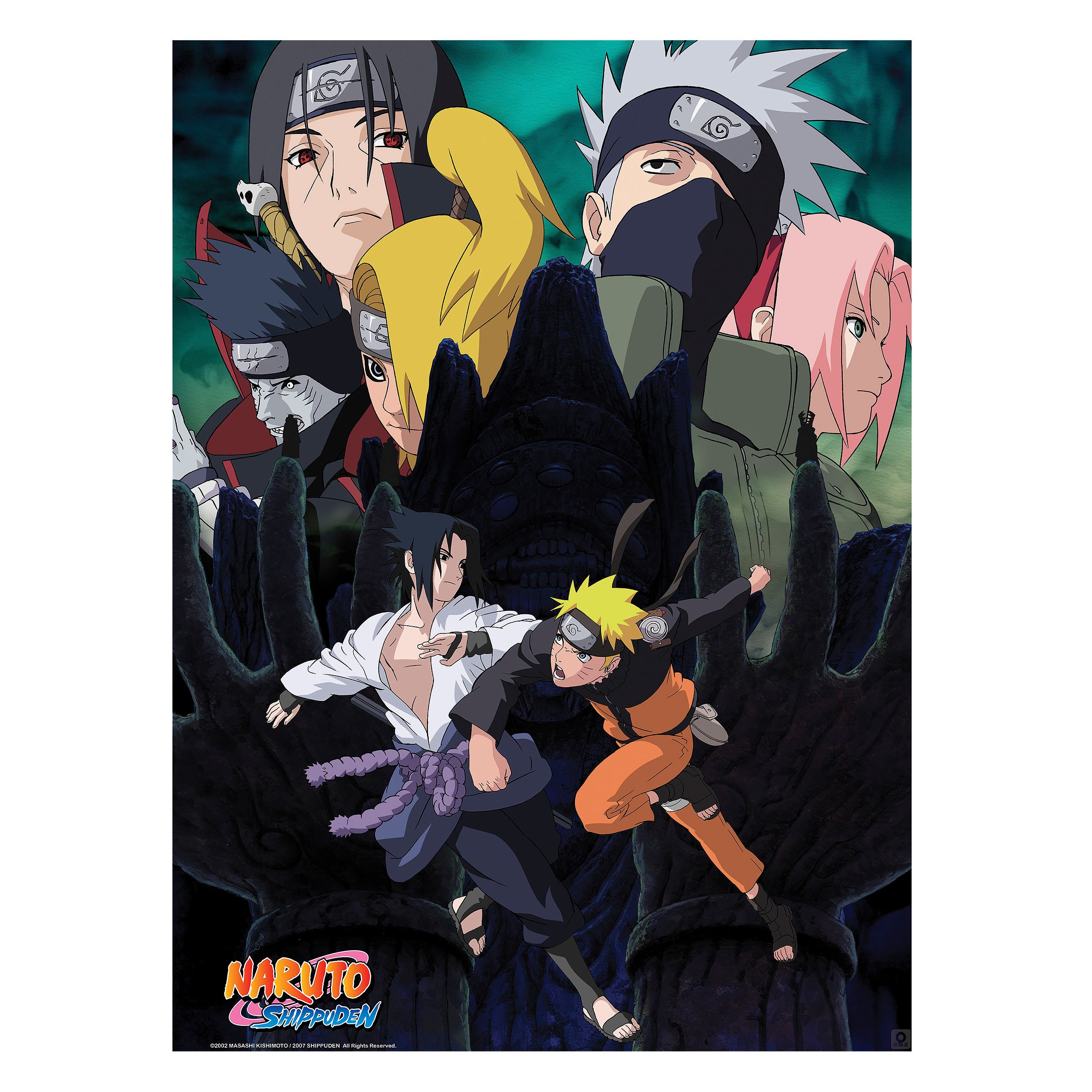 Productafbeelding Naruto Shippuden - Ninjas Poster 2-delige Set