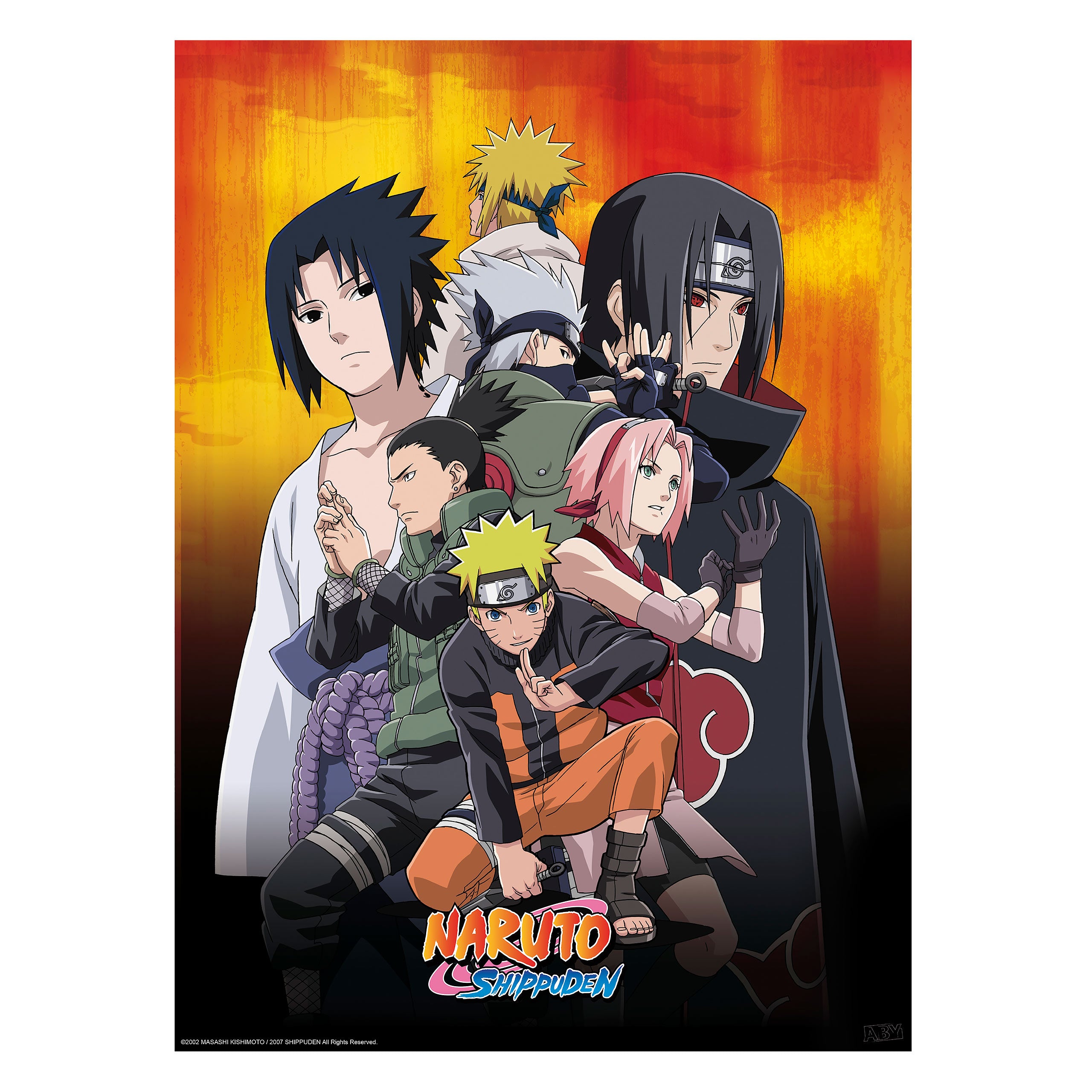 Productafbeelding Naruto Shippuden - Ninjas Poster 2-delige Set