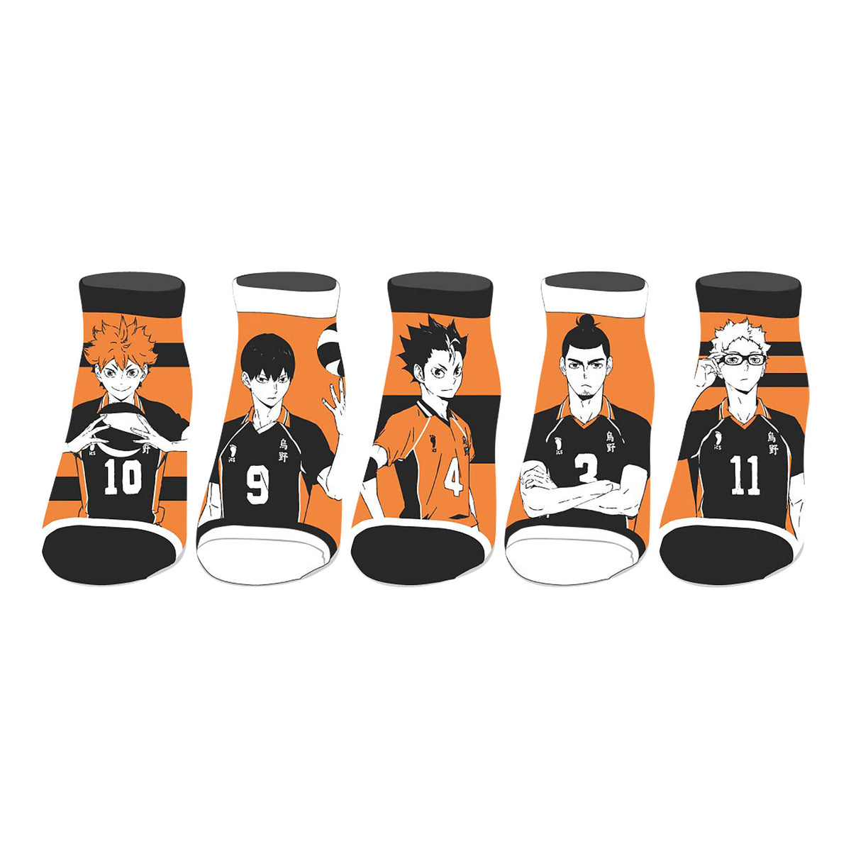 Productafbeelding Haikyu!! - Shoyo Sokken 5-delige Set