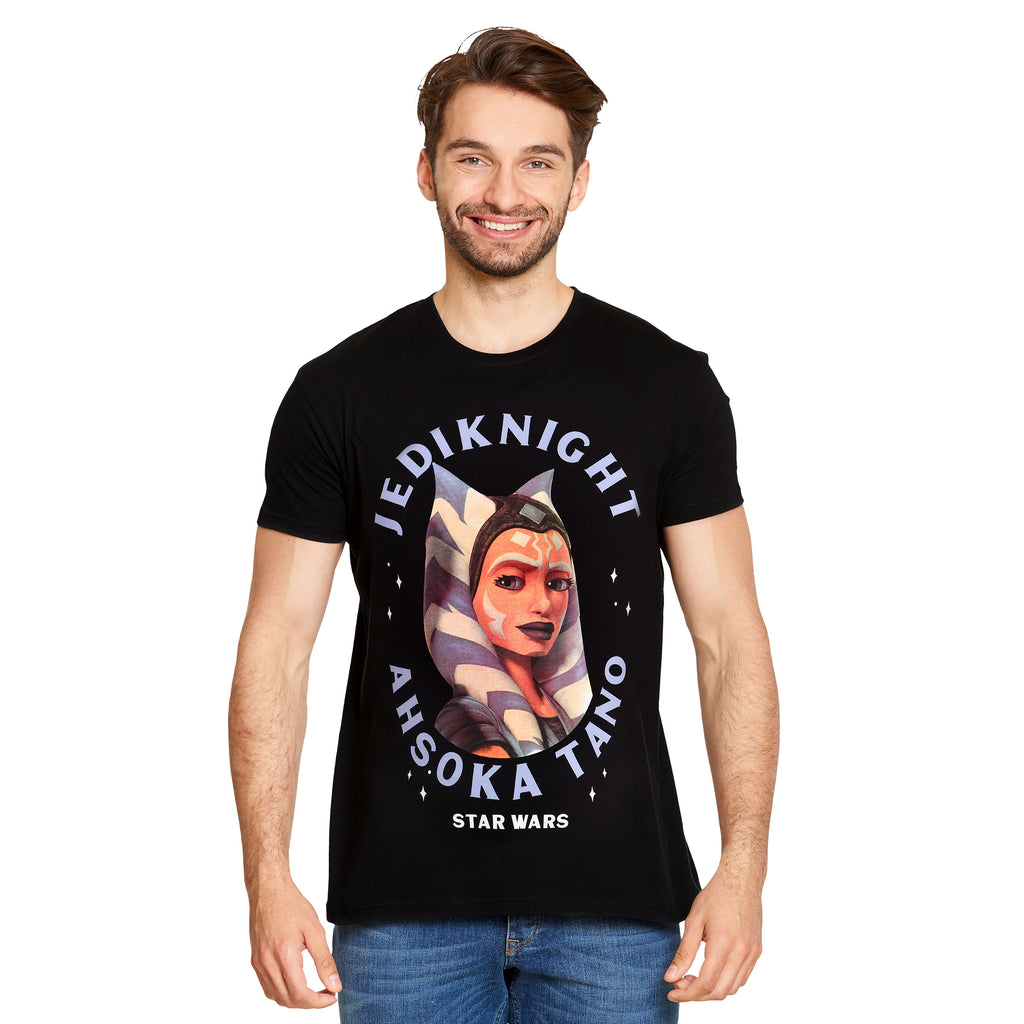 Productafbeelding Star Wars - Ahsoka Tano Gezicht T-Shirt Zwart