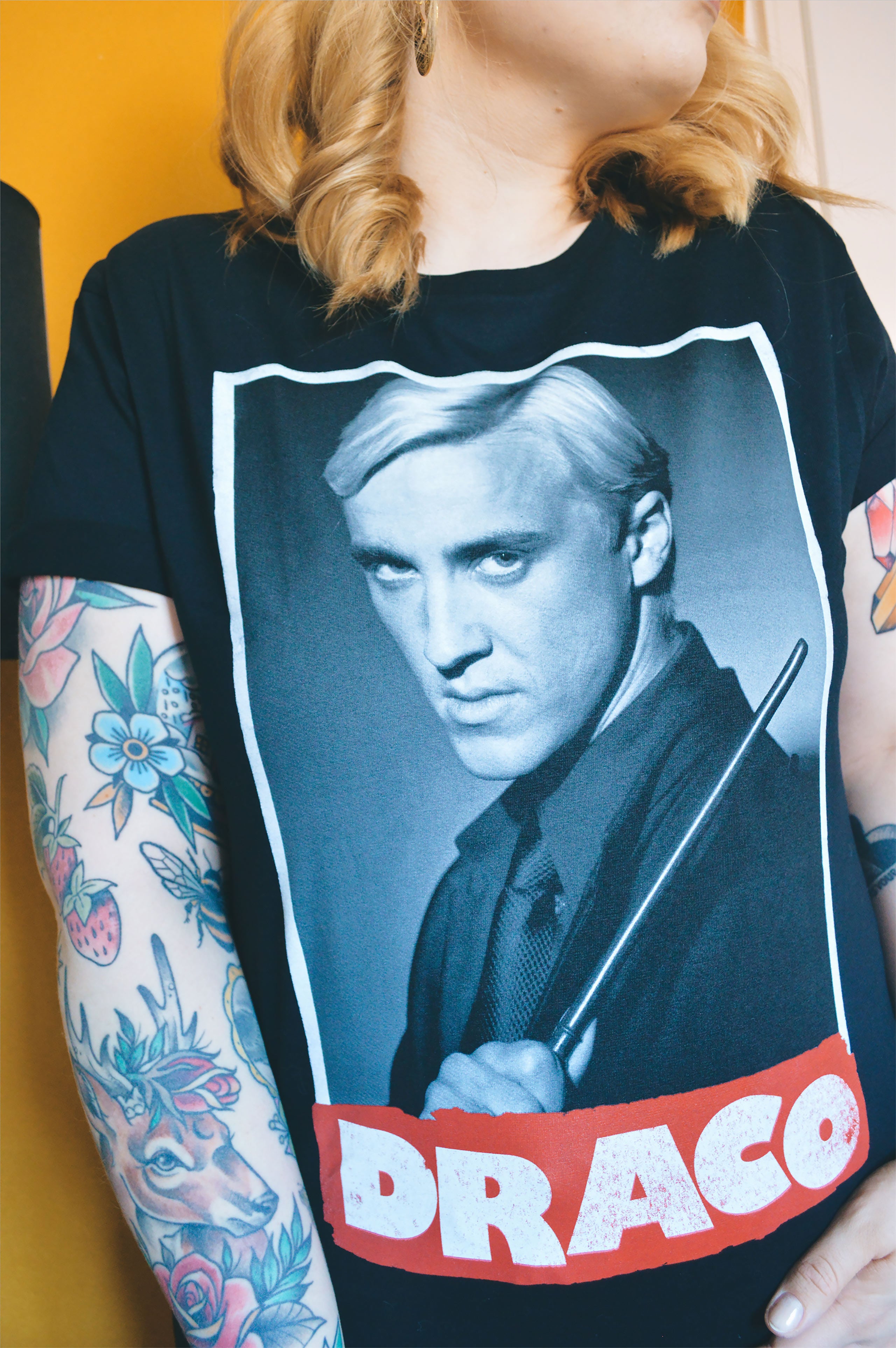 Productafbeelding Harry Potter - Draco T-shirt zwart