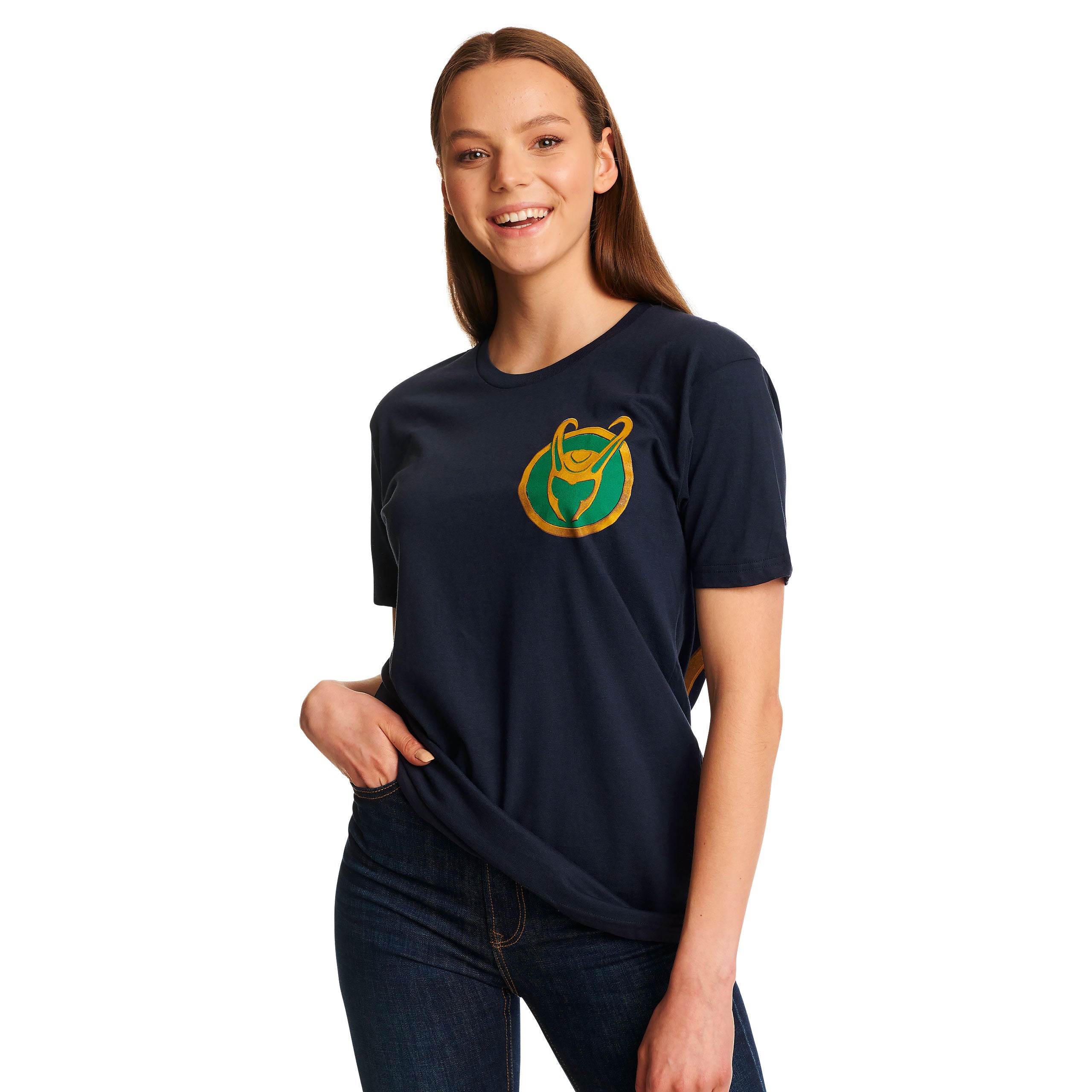 Productafbeelding Loki - Logo T-Shirt blauw
