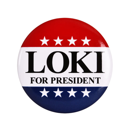 Productafbeelding Voor President Button voor Loki Fans