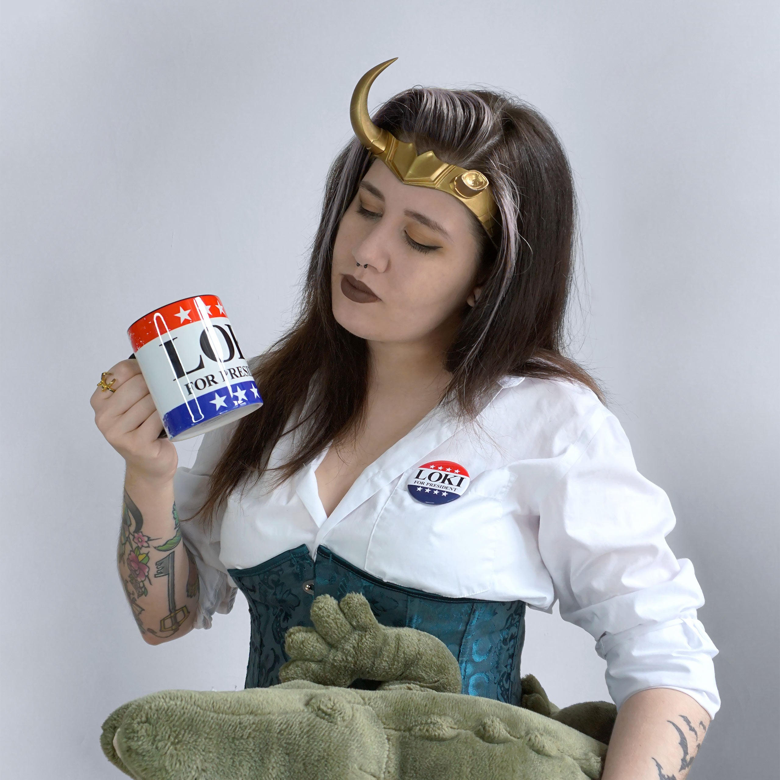 Productafbeelding Voor President Button voor Loki Fans
