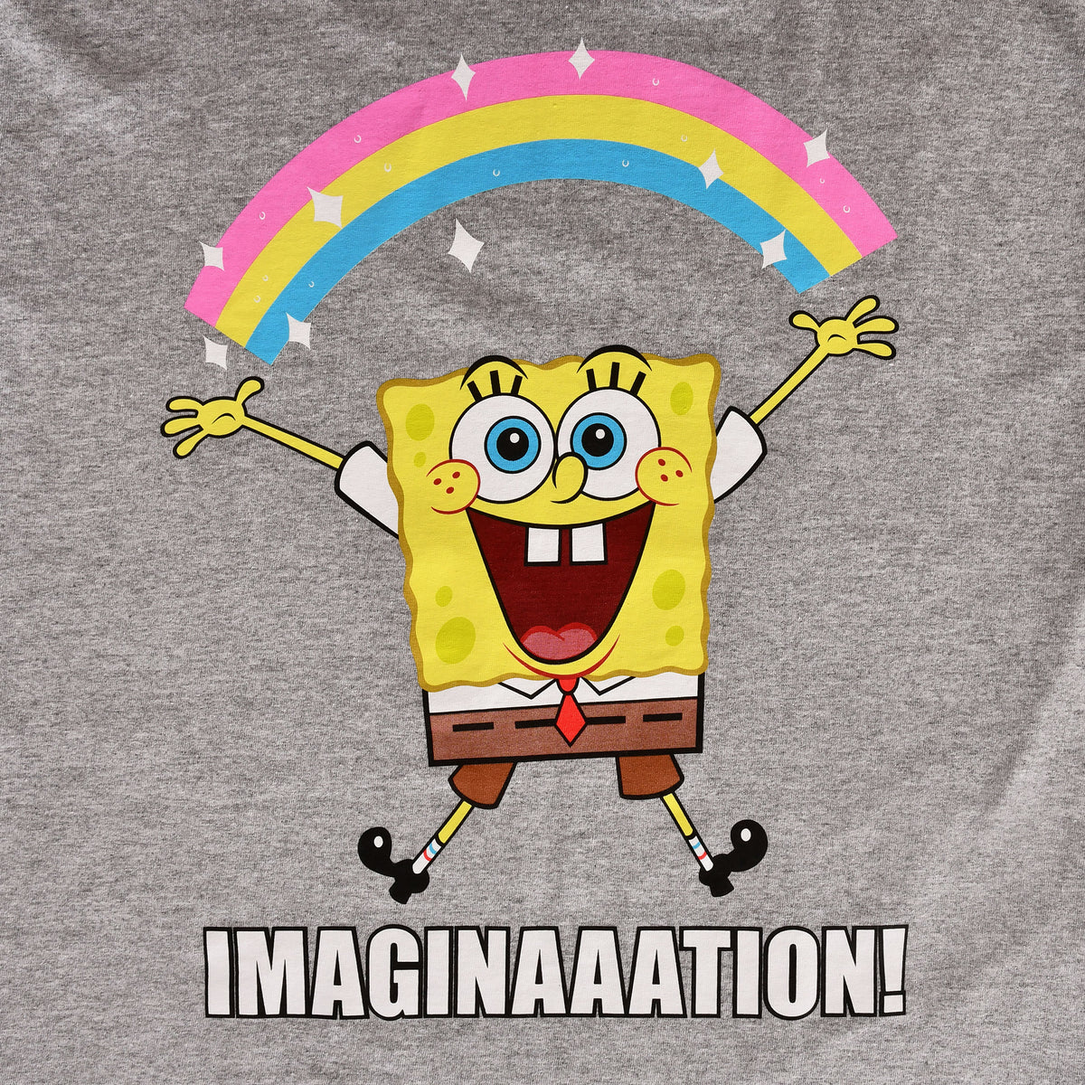 Productafbeelding SpongeBob - Imaginaaation! T-Shirt grijs
