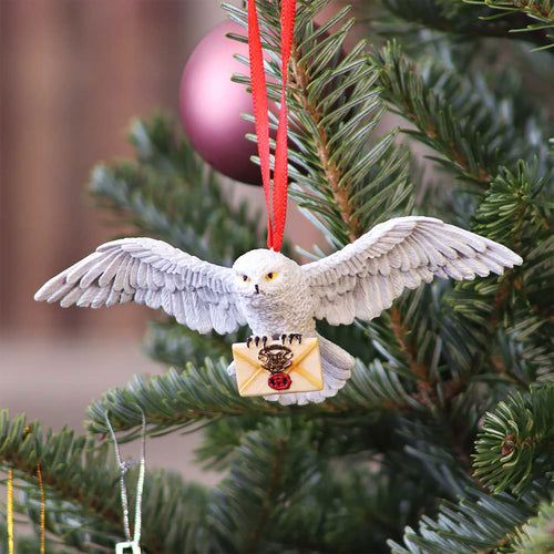 Productafbeelding Harry Potter - Hedwig met Hogwarts Brief Kerstboomversiering