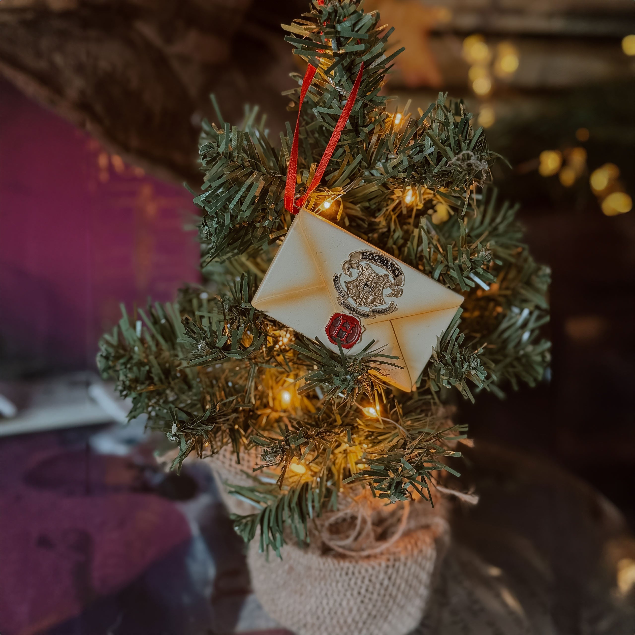 Productafbeelding Harry Potter - Hogwarts Brief Kerstboomversiering