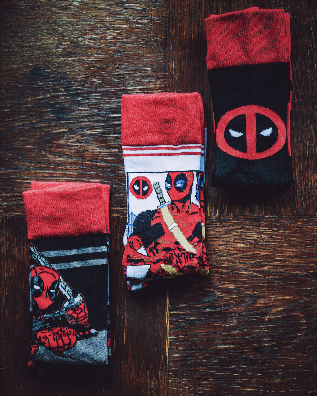 Productafbeelding Deadpool Sokken 3-pack
