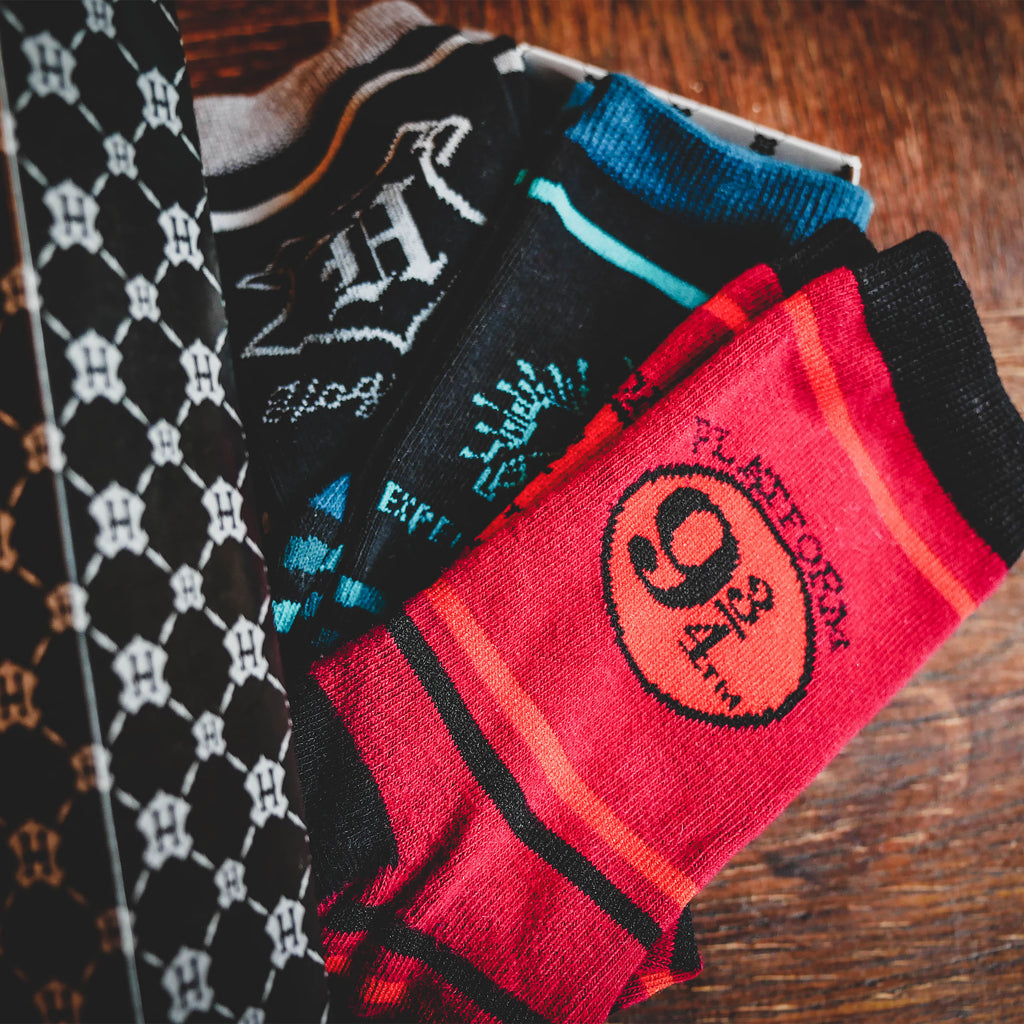 Product image Hogwarts Socks 3 Set in Gift Box - Harry Potter