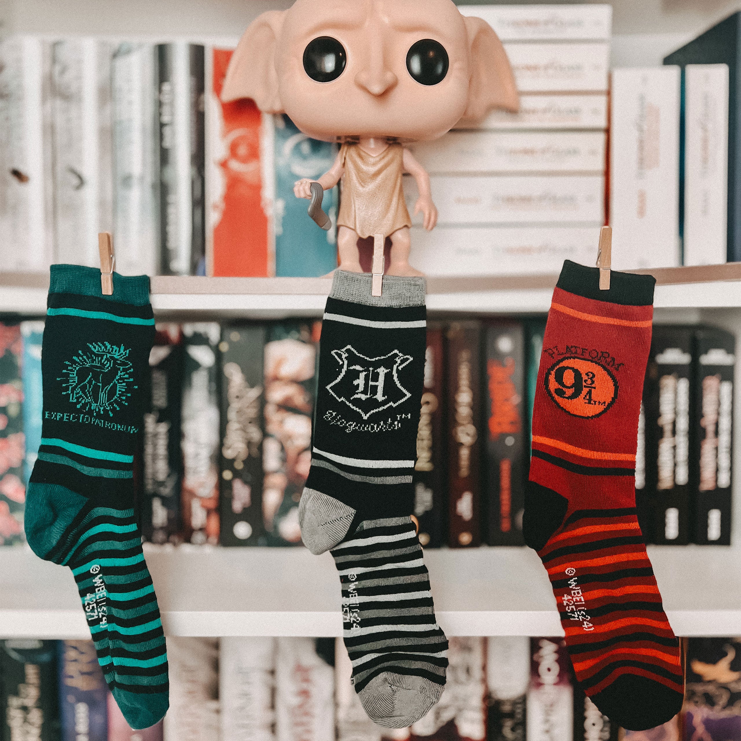 Product image Hogwarts Socks 3 Set in Gift Box - Harry Potter