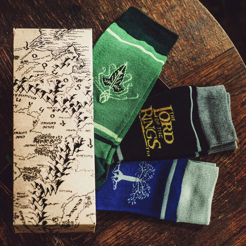 Productafbeelding Midden-aarde Sokken 3-pack in Geschenkdoos - The Lord of the Rings