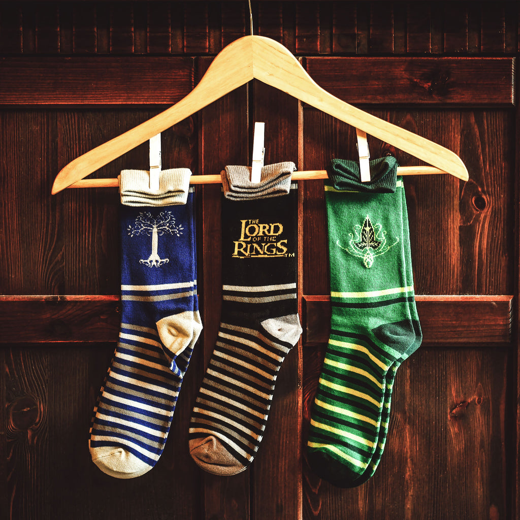 Product image Middle Earth Socks 3-Pack in Gift Box - The Lord of the Rings