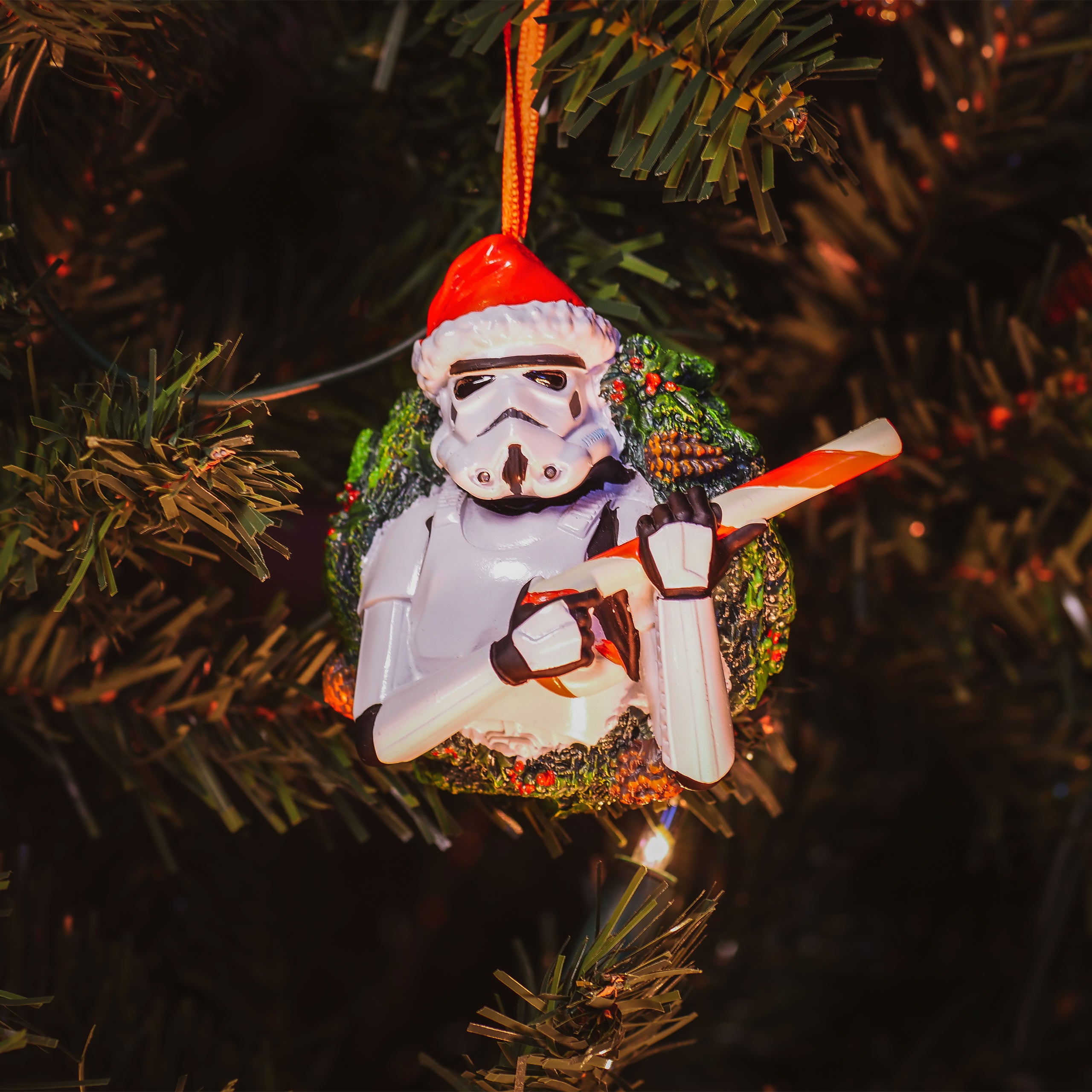 Productafbeelding Stormtrooper Kerstkrans Kerstboomversiering - Star Wars