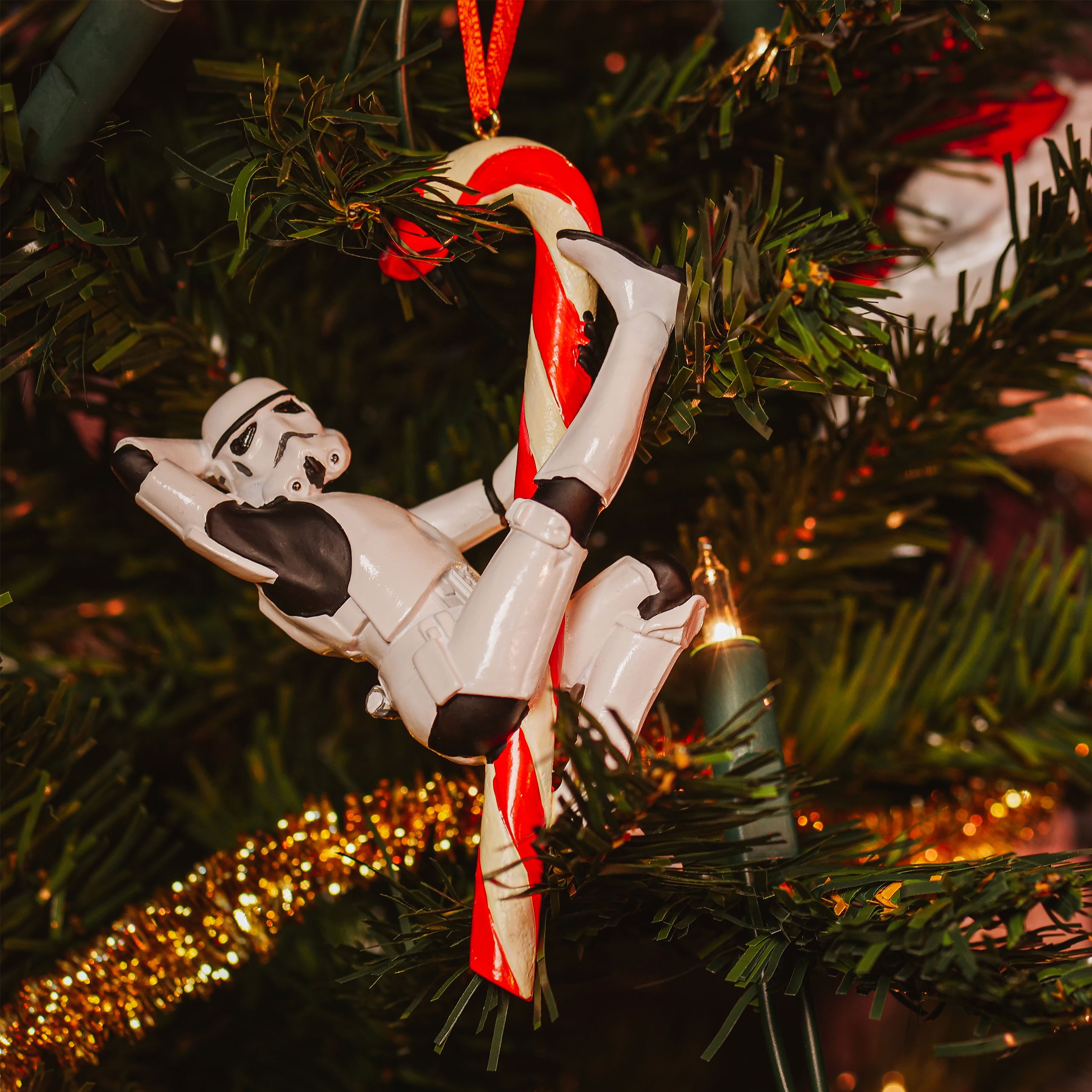 Productafbeelding Stormtrooper Candy Cane kerstboomhanger - Star Wars