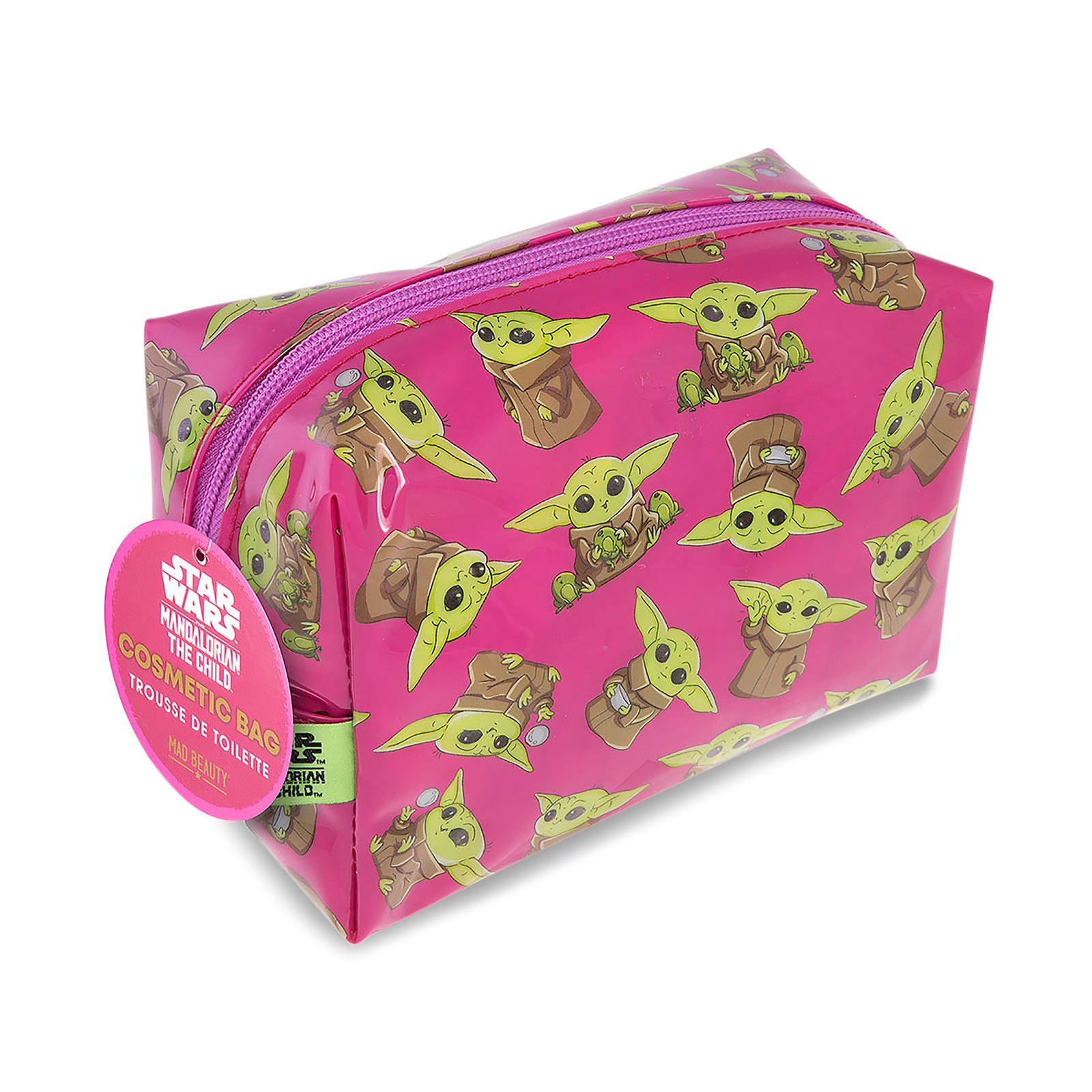 Productafbeelding Grogu Cosmetica Tas - Star Wars The Mandalorian roze