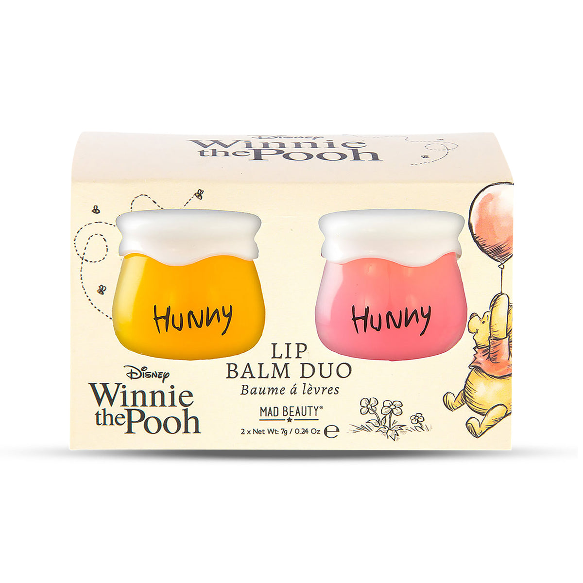 Productafbeelding Disney's Winnie de Poeh - Honeypot Lippenbalsem Set van 2