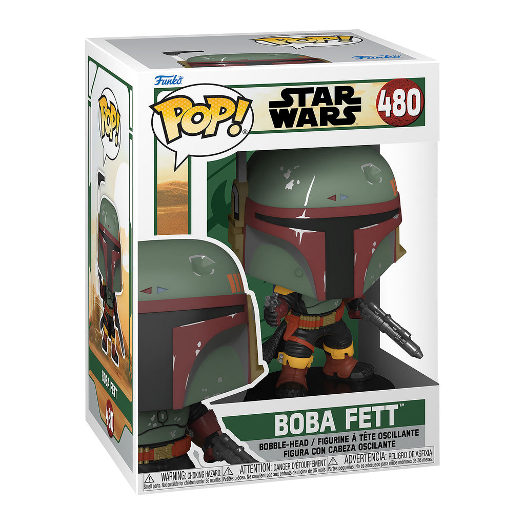 Product image Boba Fett Funko Pop Bobblehead Figure - Star Wars The Book of Boba Fett
