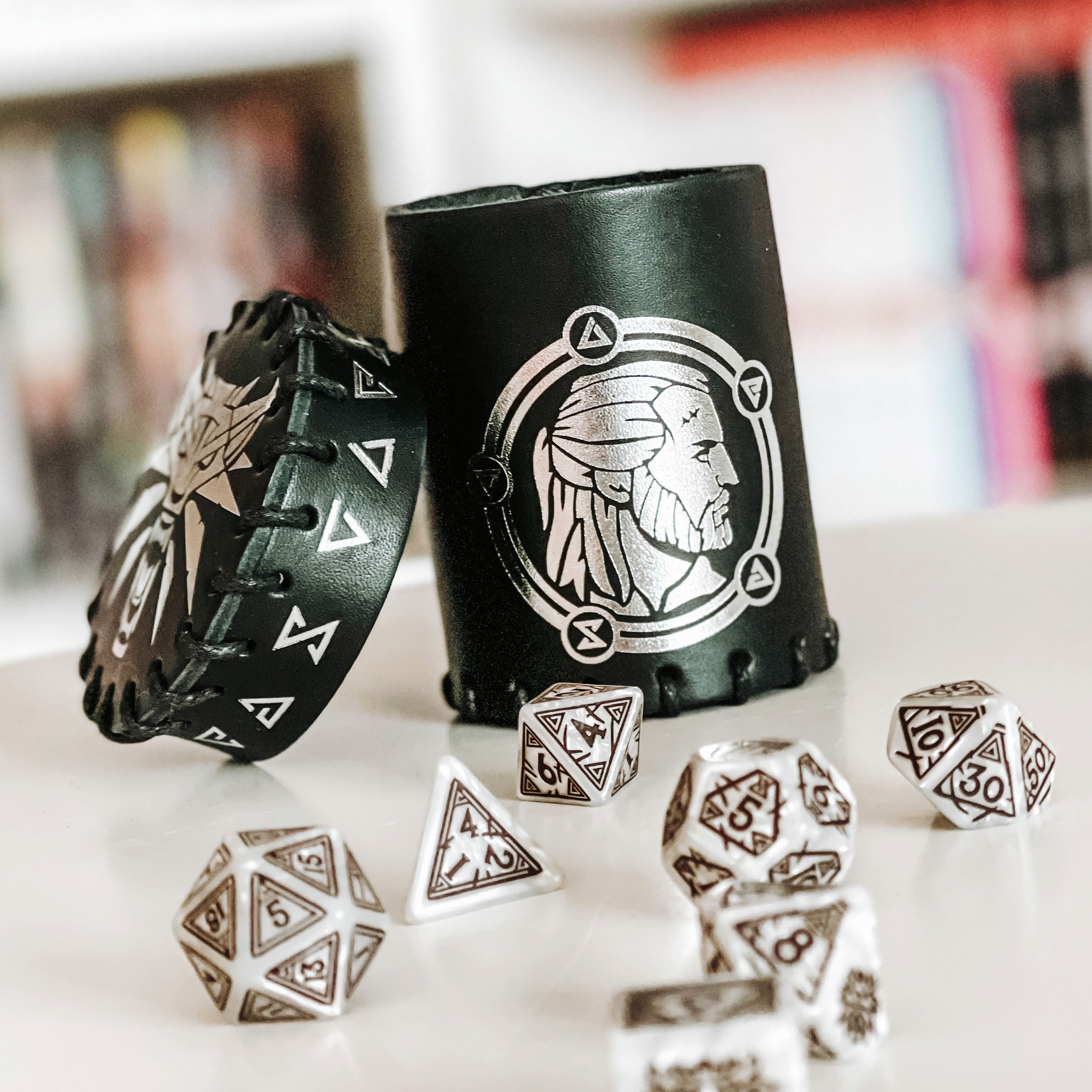 Productafbeelding Witcher - Geralt RPG Dobbelbeker Zwart