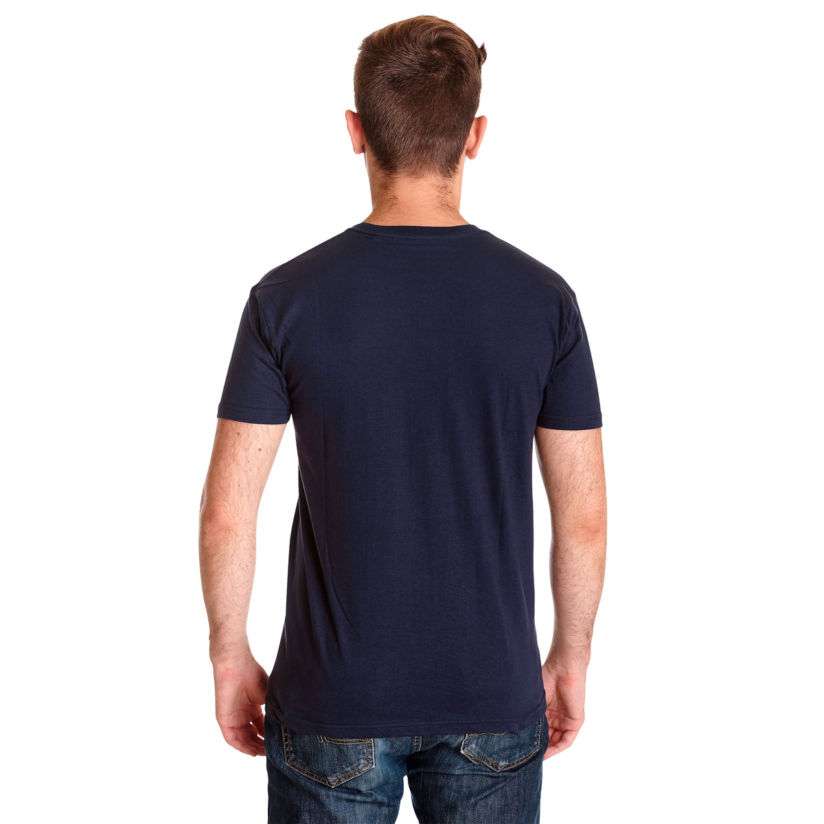 Productafbeelding Fairy Tail - Natsu en Happy T-shirt blauw