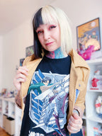 Productafbeelding Attack on Titan - Eren Survey Corps T-Shirt Zwart