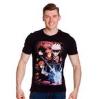 Productafbeelding Jujutsu Kaisen - Groep T-shirt zwart