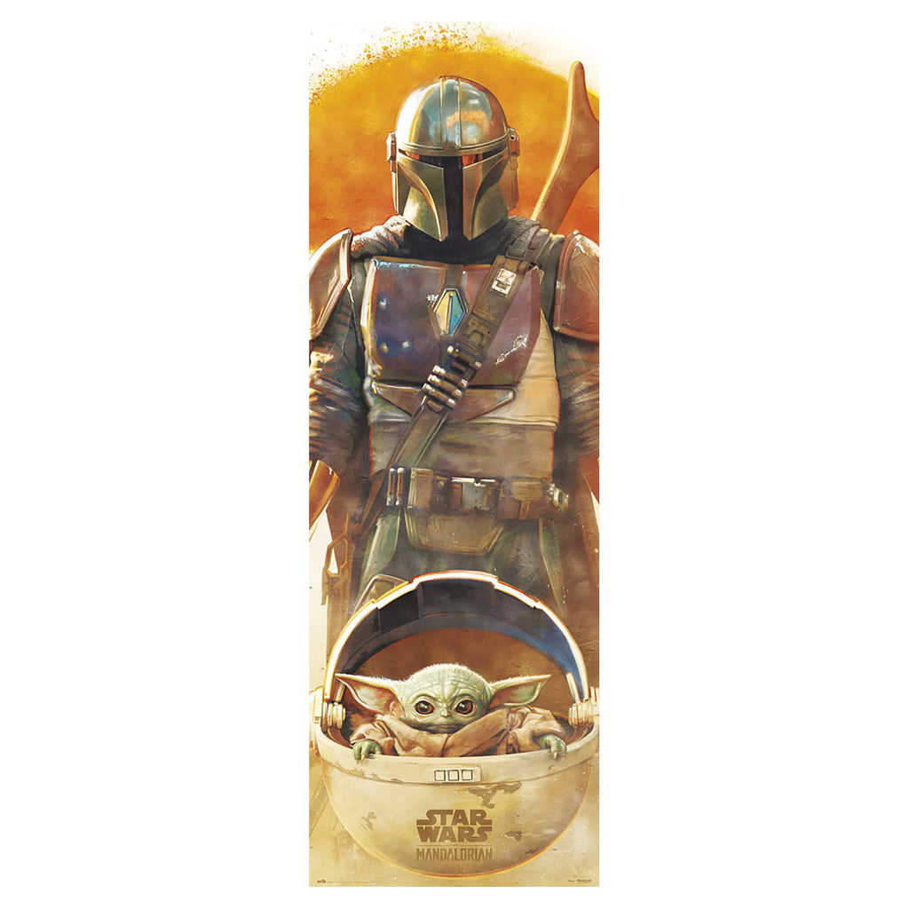 Productafbeelding The Mandalorian & Grogu Deurposter - Star Wars