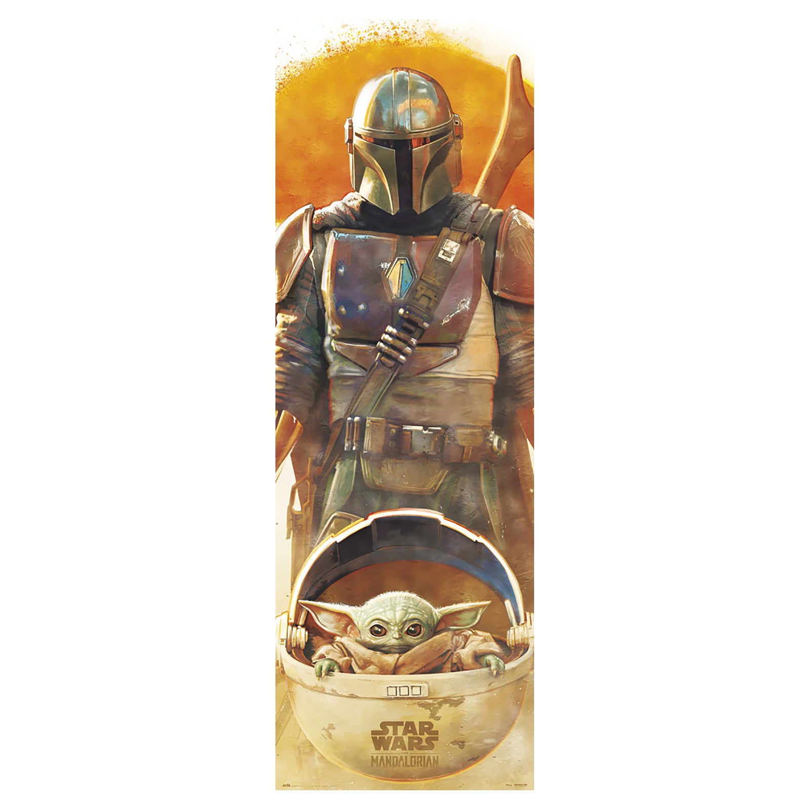 Productafbeelding The Mandalorian & Grogu Deurposter - Star Wars
